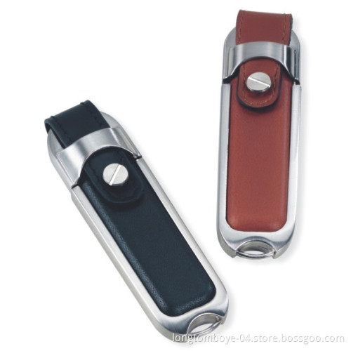 Hotsales Leather USB Flash Drive